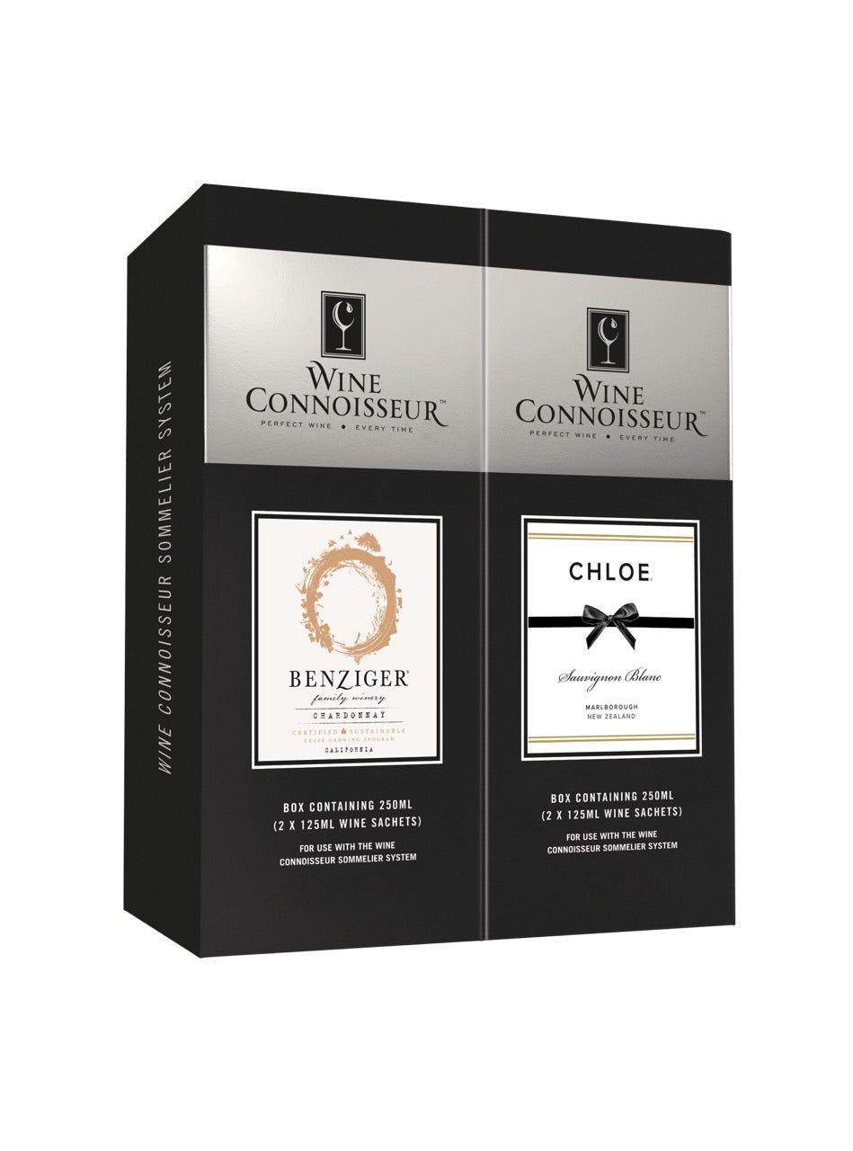 WC BENZIGER Chardonnay + CHLOE Sauvignon Blanc